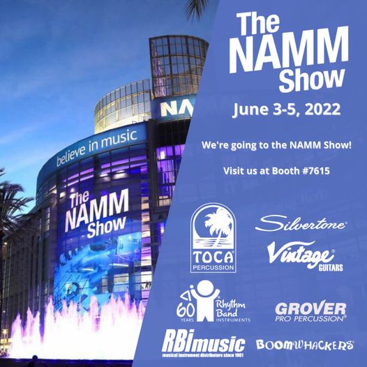 COME SEE US AT NAMM !