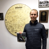 Alan Stewart Visits Factory