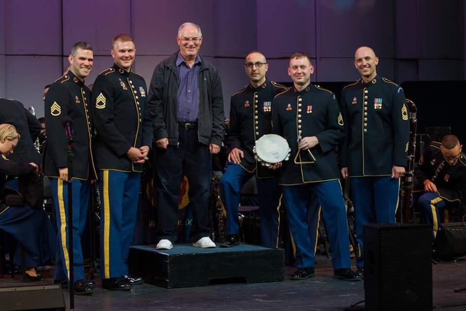 Sitting In With The Army!