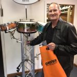 Pat Flaherty Visits Studio