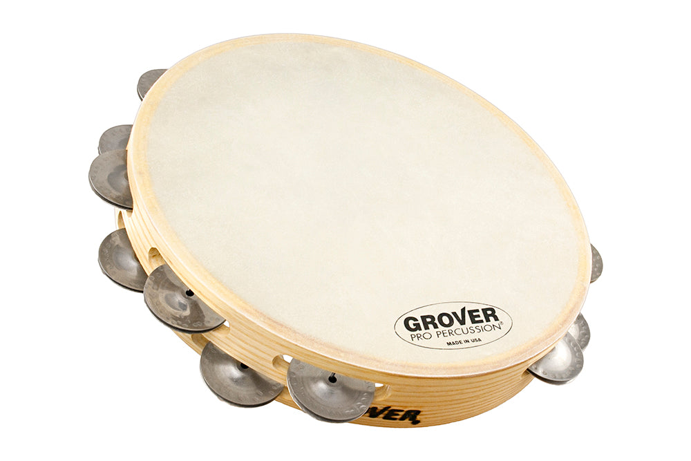 Bantamweight™ German Silver Tambourine