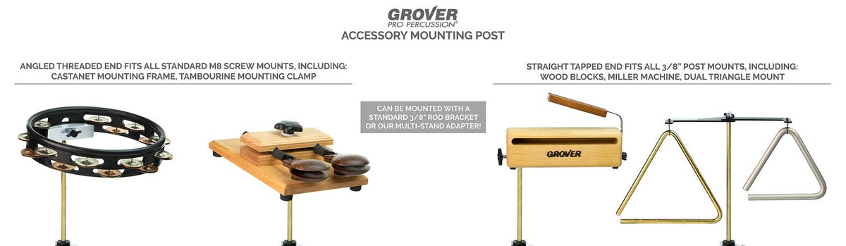 Accessory Mounting Post – Grover Pro Percussion