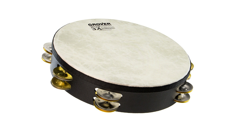 SX™ Silver/Brass Tambourine