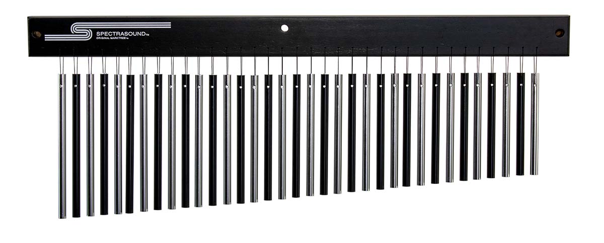 Spectrasound 35-Bar Mark Tree - Black & Natural Aluminum