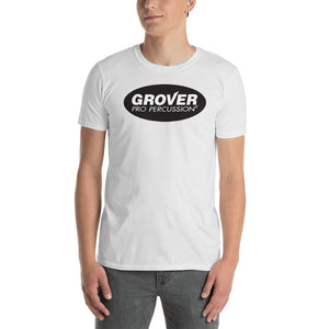 White or Grey Short-Sleeve T-Shirt / Large Logo