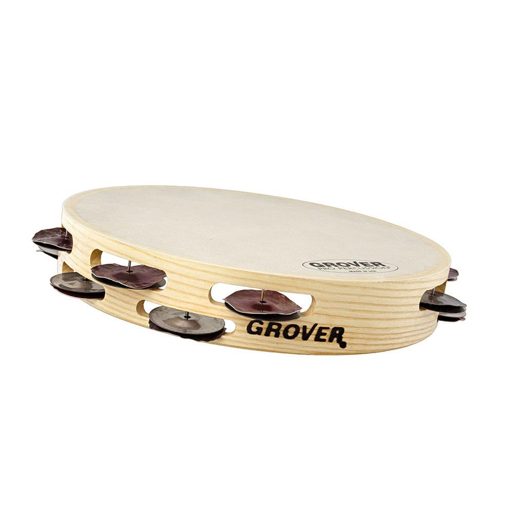 Grover Pro Hybrid Silver Tambourine